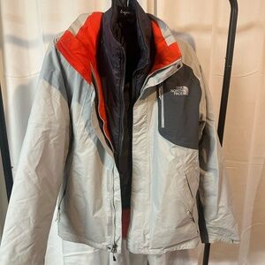 North Face 3-In-1 Jacket Size M